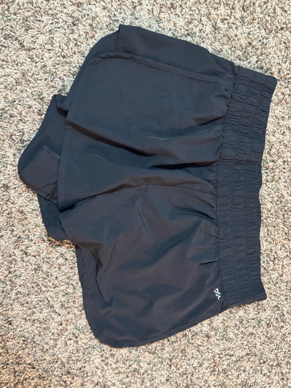 DSG Black Athletic Running Shorts